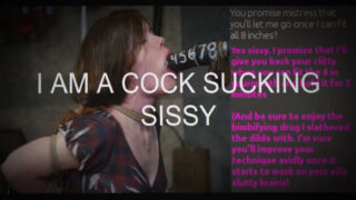 SISSY TRAINER - BEG FOR COCK